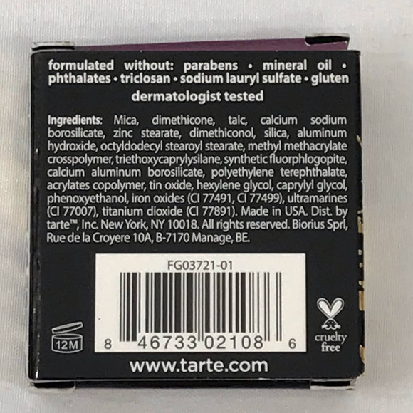 Tarte Tarteist Metallic Shadow Dark Seas Royal Blue NIB - Picture 5 of 5